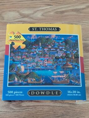 St. Thomas 500-Piece Jigsaw Puzzle